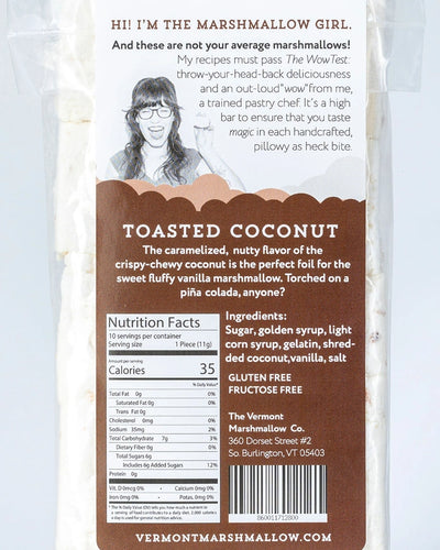Toasted Coconut Sugar Gourmet Marshmallows