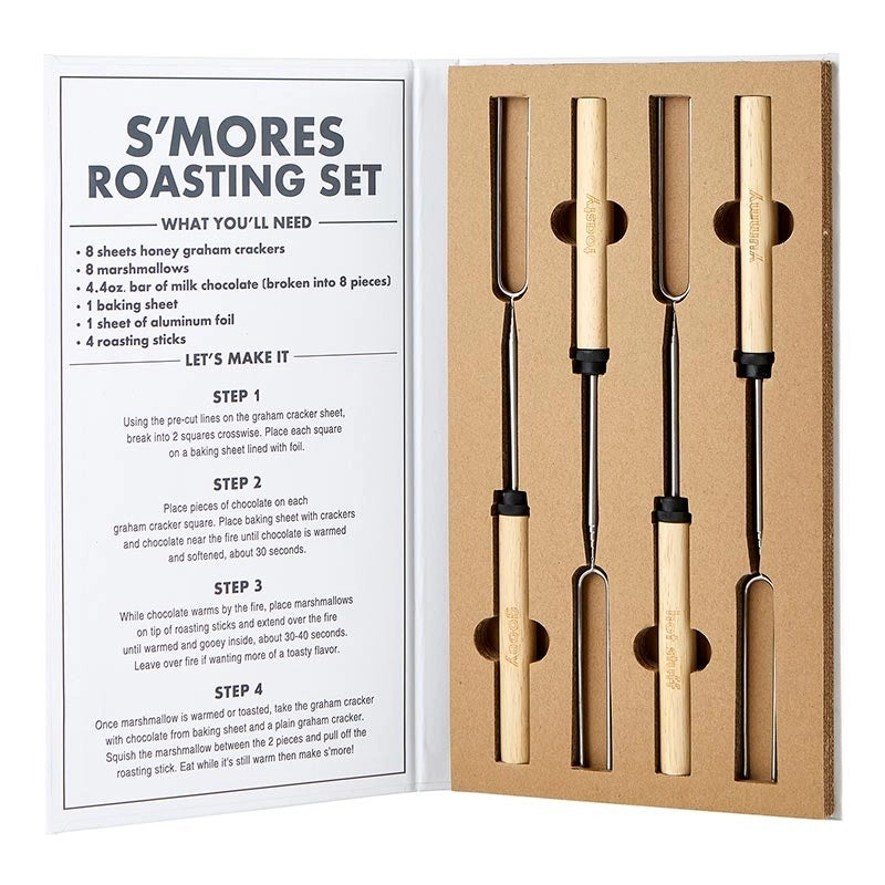 Gimme S'mores - Set of 4 Roasting Sticks