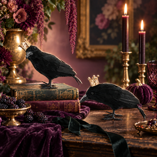 Crowned Feather Crow - Choose Style