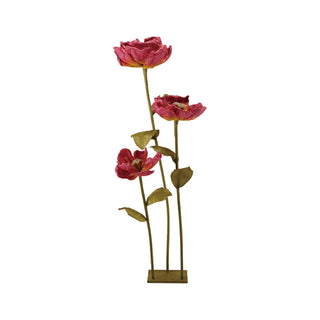 Paper Flowers on Stand - Choose Color and Size
