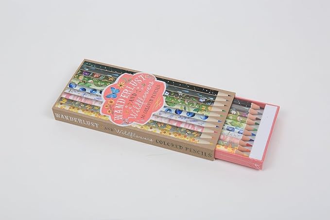 Wanderlust and Wildflowers Colored Pencils