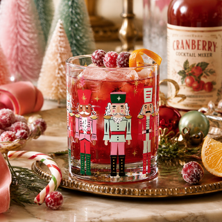 Nutcrackers Rocks Glass