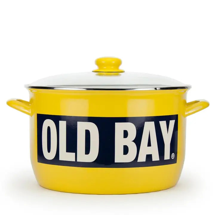 Old Bay Enameled Stock Pot
