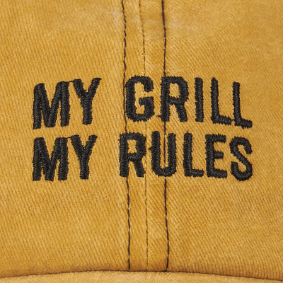 My Grill My Rules Baseball Cap