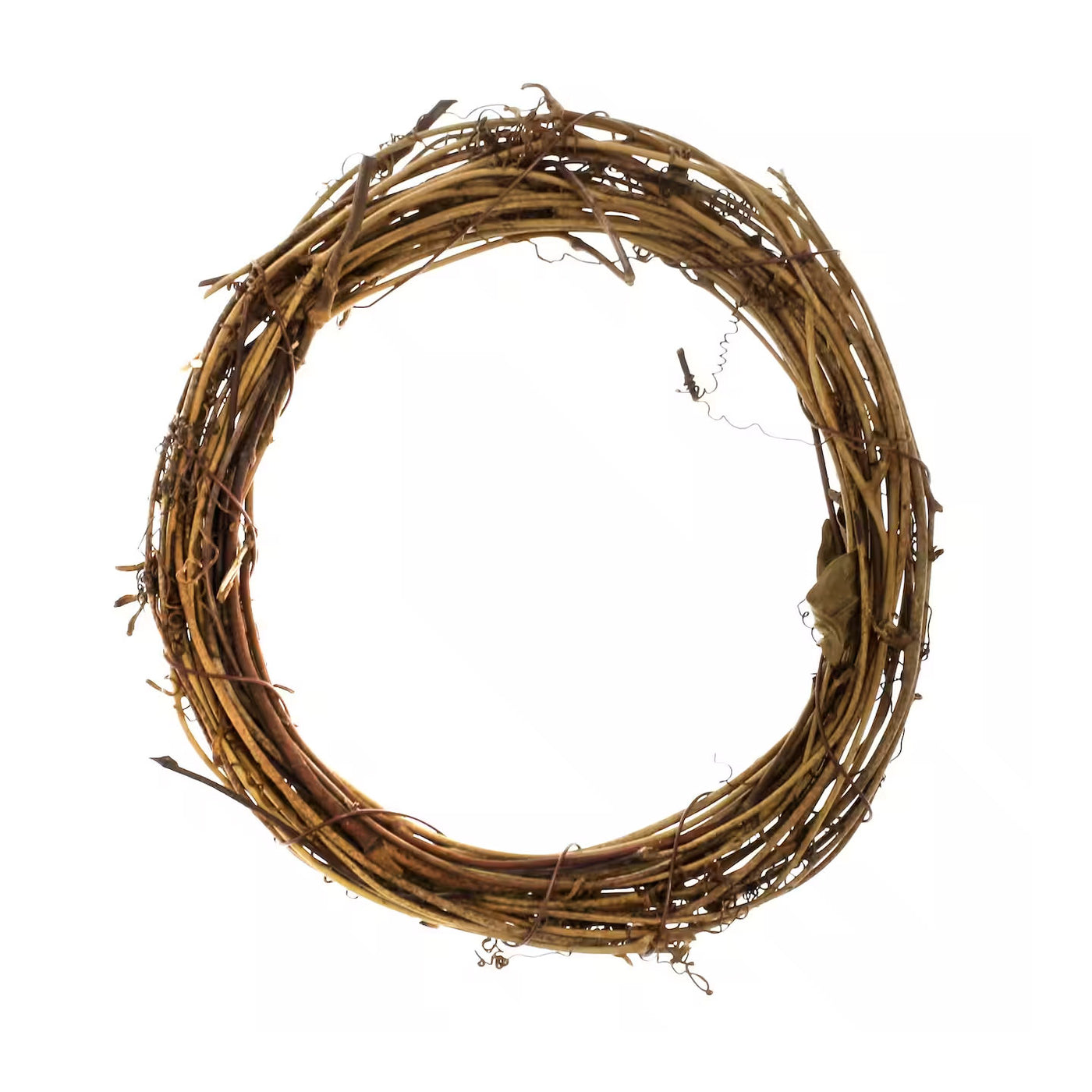 6" Grapevine Wreath Candle Ring