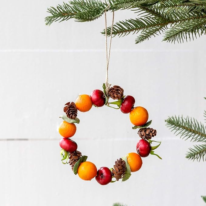 Rosehip And Kumquat Wreath