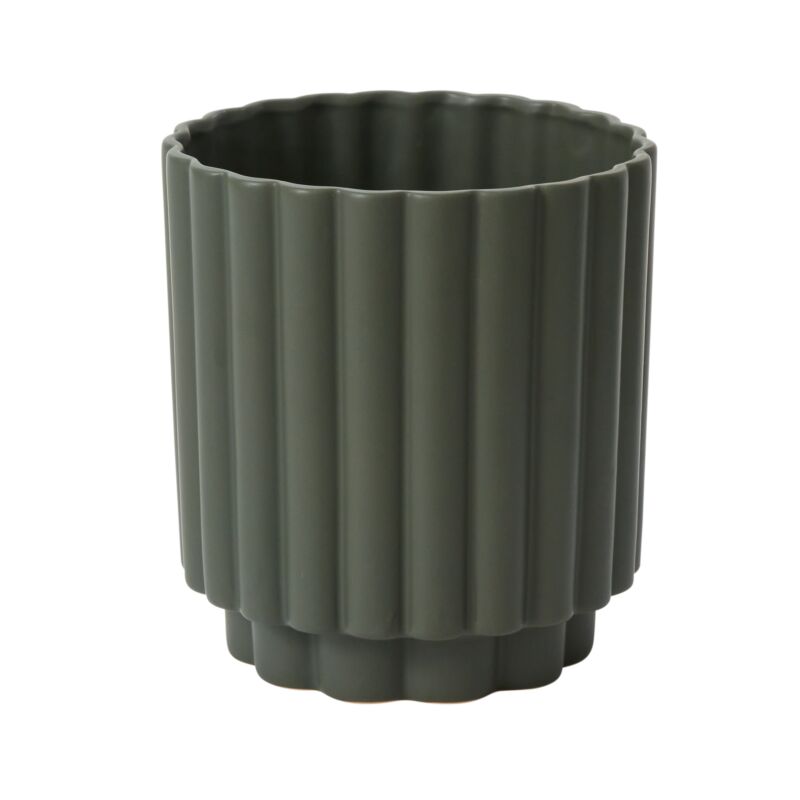 The Dark Green Carmen Pot - Choose Size