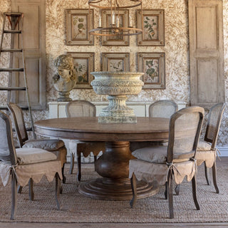 72" Vidalia Round Dining Table - Natural