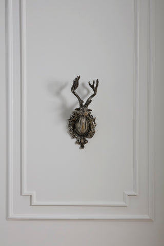 Silver Stag Wall Mount - Small