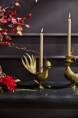 Avery Pheasant Taper Holder - Eric and Eloise Collection