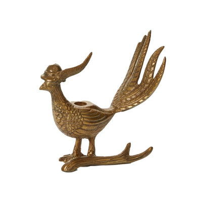 Avery Pheasant Taper Holder - Eric and Eloise Collection