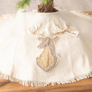 Woodland Stag Tree Skirt.