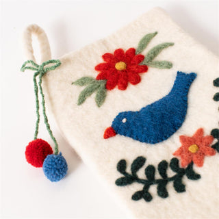 Wool Winter Folklore Stocking