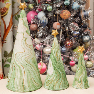 Frost & Gold Recycled Paper Tree - Choose Size