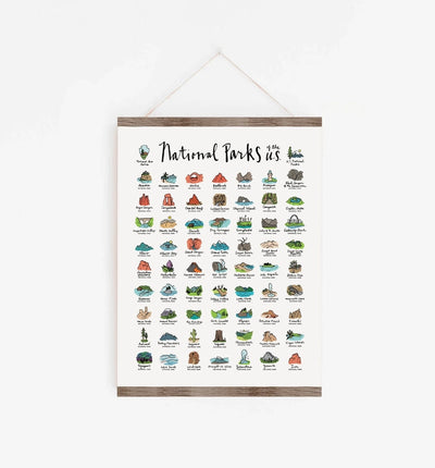 National Parks Paint By Number Kit