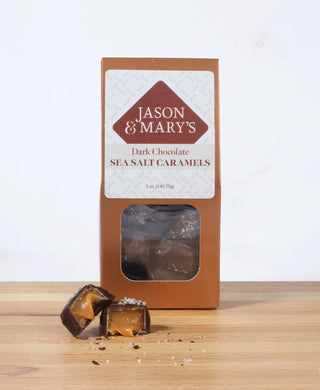 Dark Chocolate Sea Salt Caramels