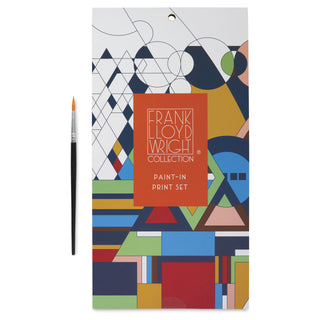 Frank Lloyd Wright Paint-in Print Set