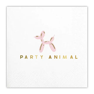 Party Animal - Foil Beverage Napkins