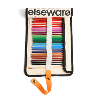 Watercolor Pencils in Rollup Canvas Case