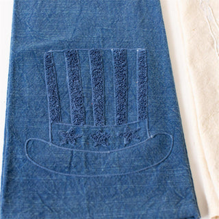 Set of 3 Patriotic Stonewashed Tea Towels