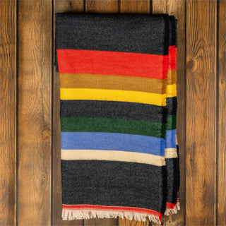 Camp Stripe Throw Blanket
