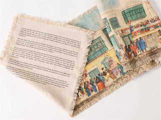 Set of 2 Peruvian Holy Week Story Table Runners