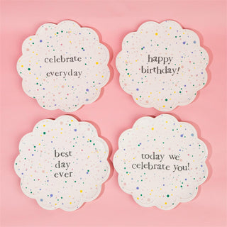 10" Celebrate Plates - Choose Style