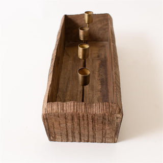 Woodland Taper Centerpiece