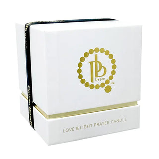 Love & Light Prayer Candle - St. Therese " Little Flower"