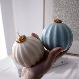 Christmas Ornament Soy Candle - Choose Color