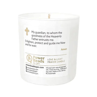 Love & Light Prayer Candle- Guardian Angel