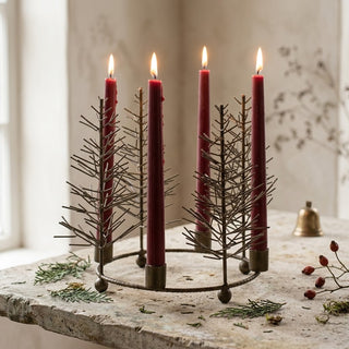 Antique Gold Wire Tree Candelabra