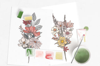 Wildflower Meadow Watercolor Kit