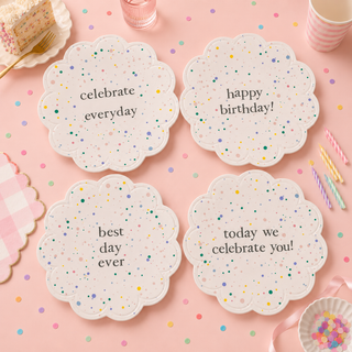 10" Celebrate Plates - Choose Style