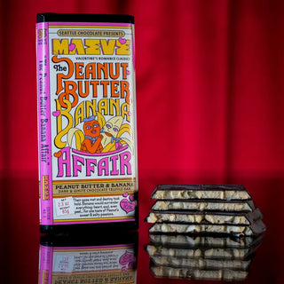 Seattle Chocolate Maeve - Peanut Butter Banana Affair Truffle Bar