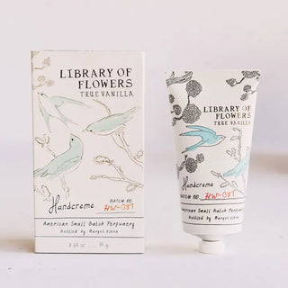 Library Of Flowers True Vanilla 2.65 oz Hand creme