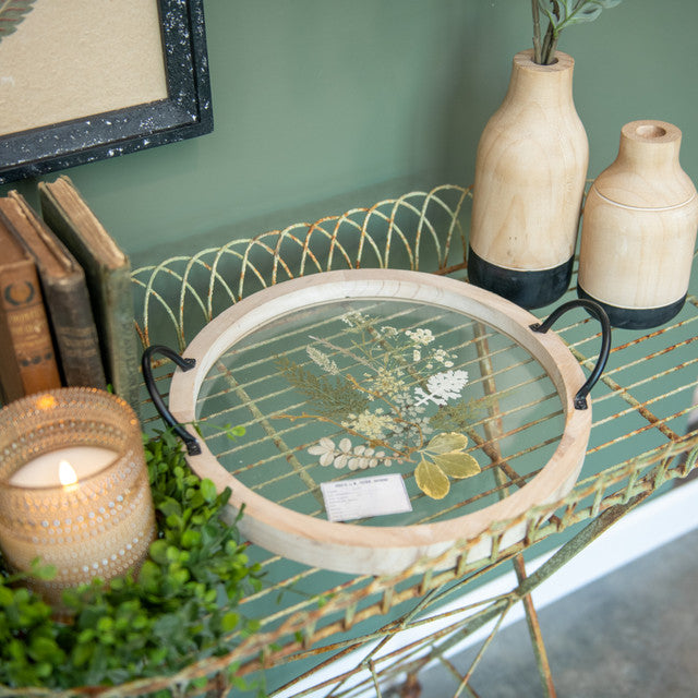 Pressed Mixed Fern Tray