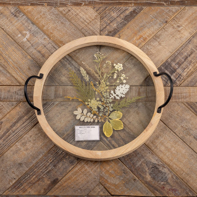 Pressed Mixed Fern Tray