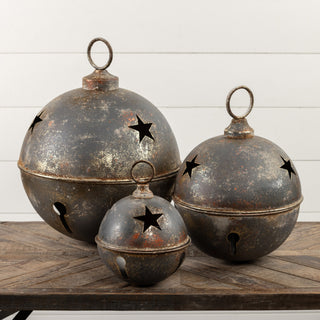 Grey Star Sleigh Bell - Choose Size