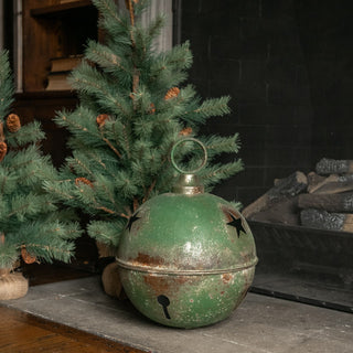 Green Star Sleigh Bell - Choose Size