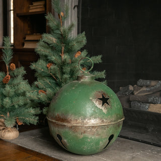 Green Star Sleigh Bell - Choose Size