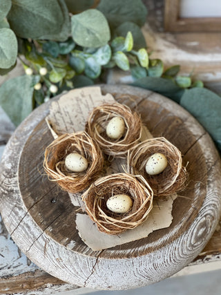 Set of 4 Brindled Bower Nests