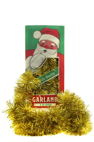 Retro Boxed Garland - Gold