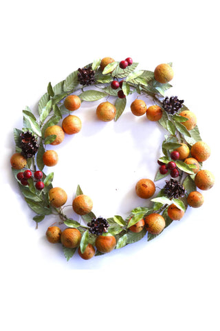 Cody Foster Winter Citrus Metal Wreath