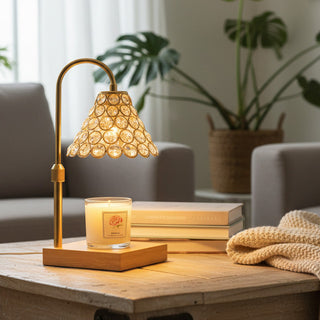 Classy Gold Cone Candle Warmer