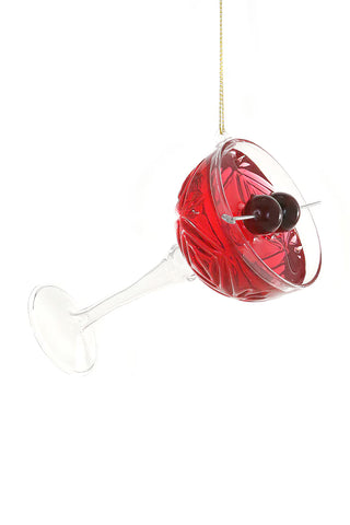 Cody Foster Festive Cranberry Cocktail Ornament