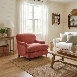 Charleston Chair in Rosewood Vintage Velvet