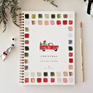 Christmas Watercolor Workbook