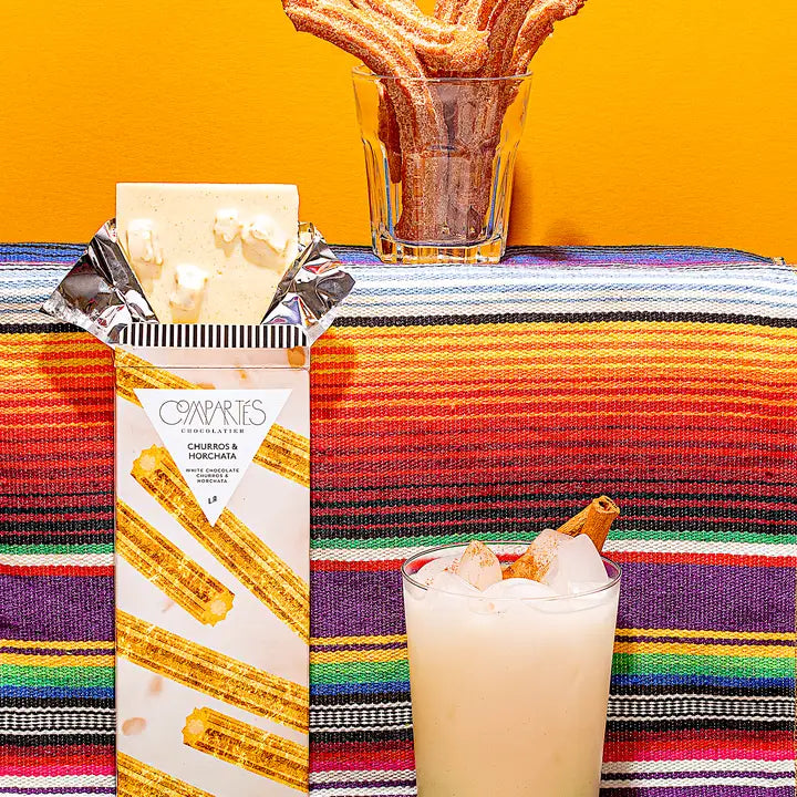 Compartes Churros and Horchata Chocolate Bar