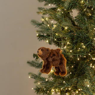 4.5" Standing Momma & Cub Bear Ornament